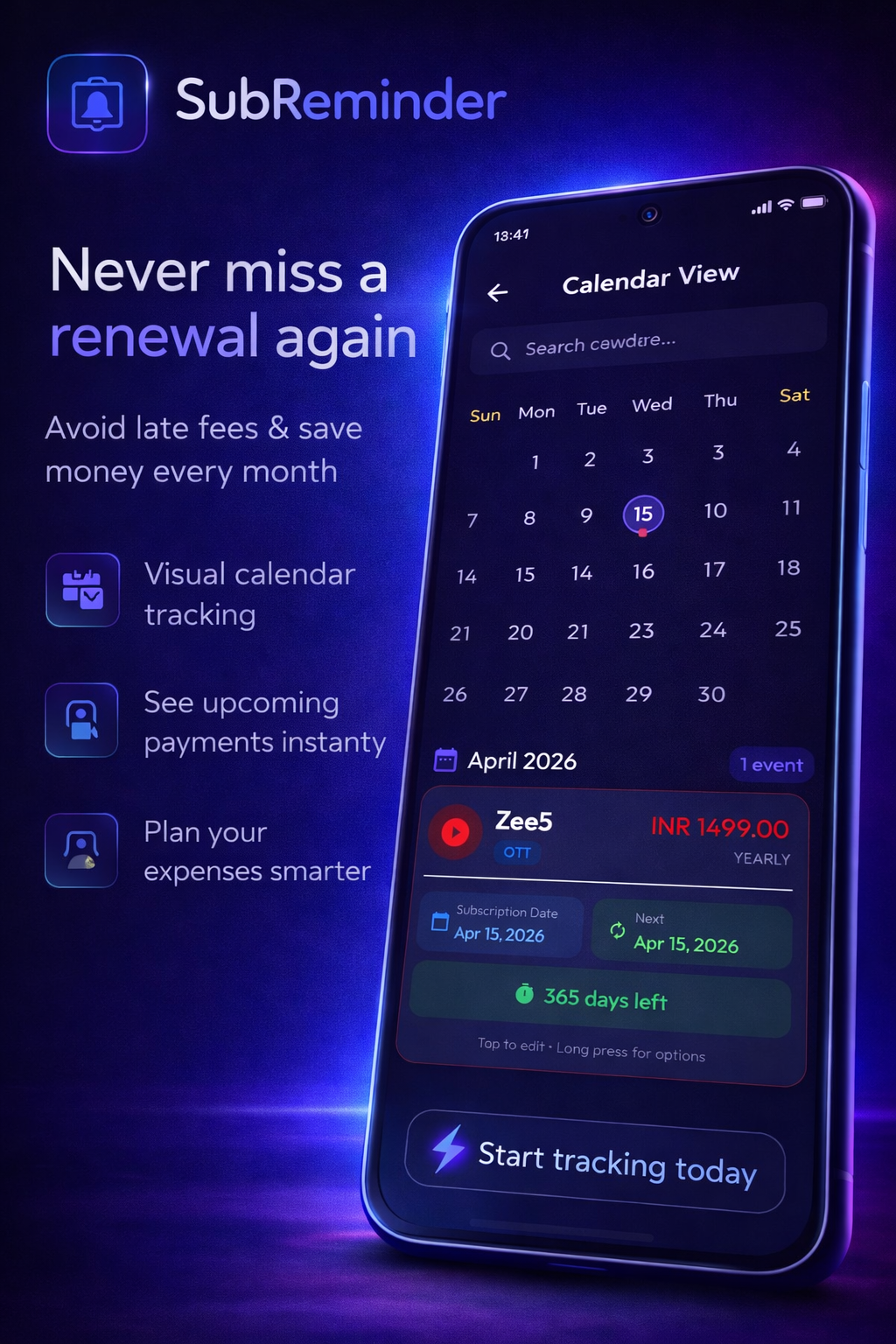 Calendar planning